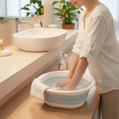 Bassine pliable 